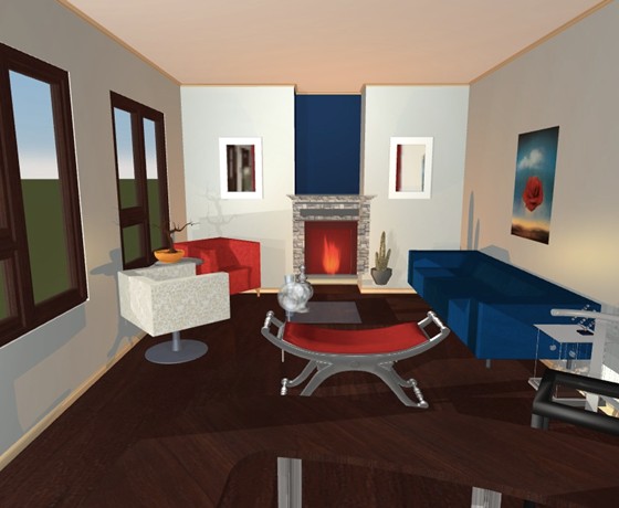 Interiors: 1 bedroom apartment 