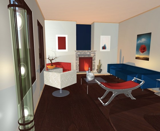 Interiors: 1 bedroom apartment 