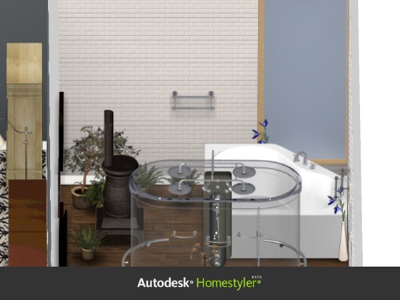 Interiors: master bedroom