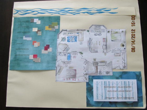 Interiors: holiday apartment