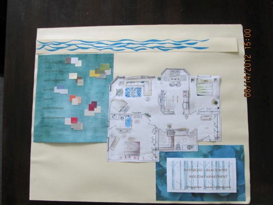 Interiors: holiday apartment